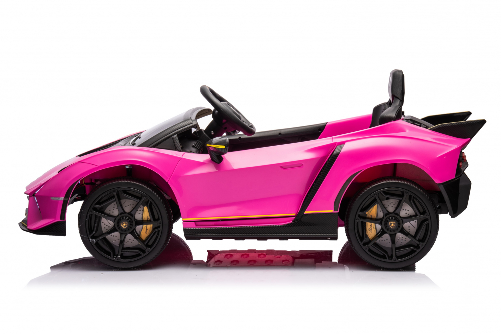 Masinuta Electrica Lamborghini Pink Premium 70W - imagine 4
