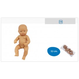 Păpușă Miniland Europeană Fata 32 cm Anatomică - imagine 3