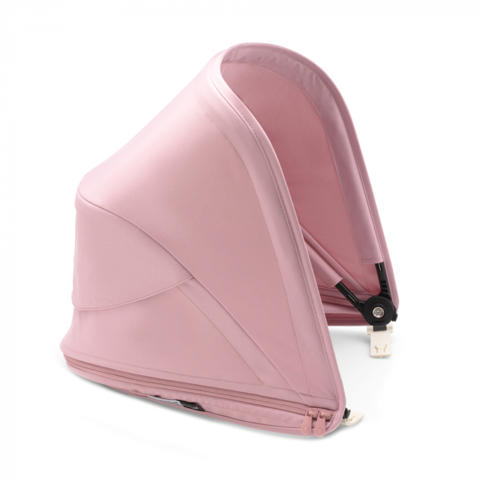 Capotină Bugaboo Bee 6 Soft Pink, protecție UPF 50+