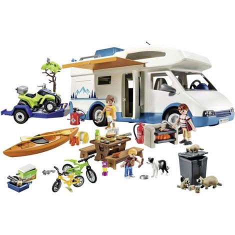 Playmobil Camping Rulota - Aventuri în Familie - imagine 5