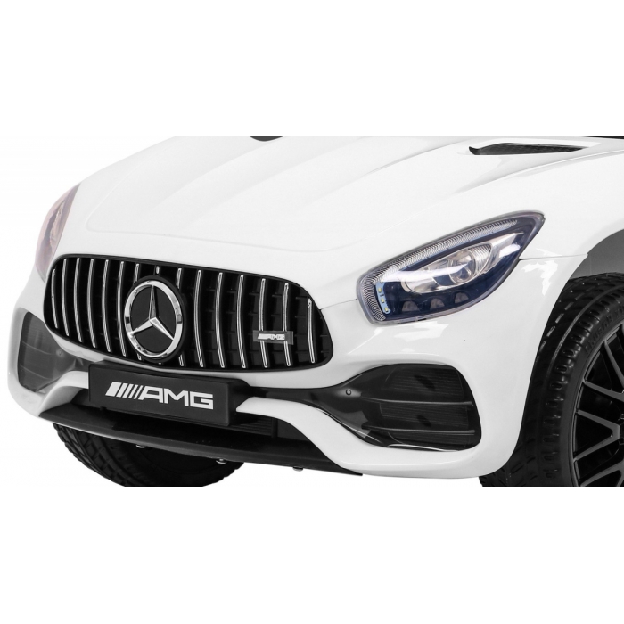 Masinuta Electrica Mercedes GT 70W, Alba - imagine 5