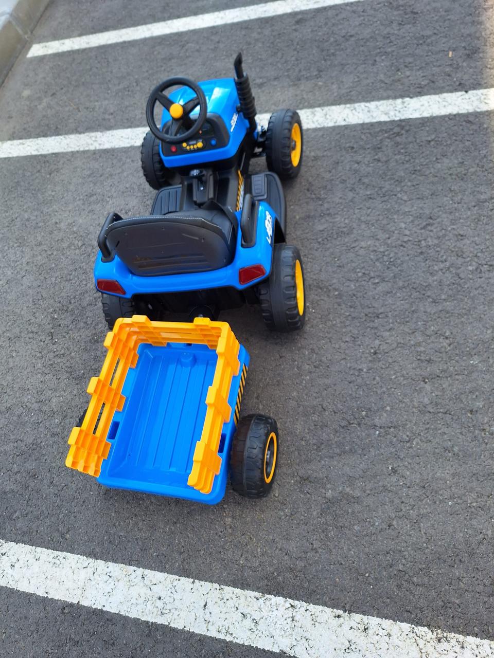 Tractor Electric Copii 12V cu Remorcă Autokids - imagine 5