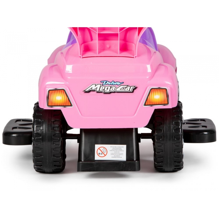 Masinuta 3 in 1 Ecotoys Roz, cu Maner Reglabil - imagine 9