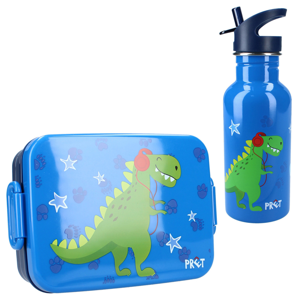 Set lunchbox Vadobag + Bidon 500ml Albastru