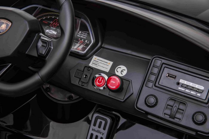 Masinuta Electrica Lamborghini Aventador SVJ 12V - imagine 7