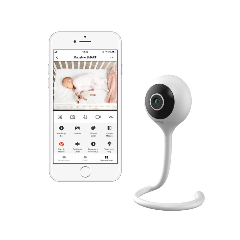 Lionelo Babyline Smart Monitor WiFi - Control prin telefon