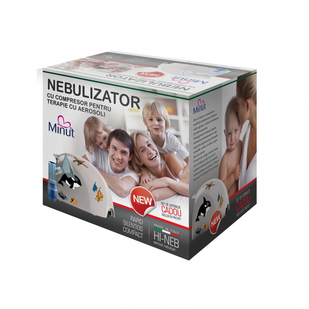 Nebulizator Minut Hi Neb cu Piston - Tratament Eficient