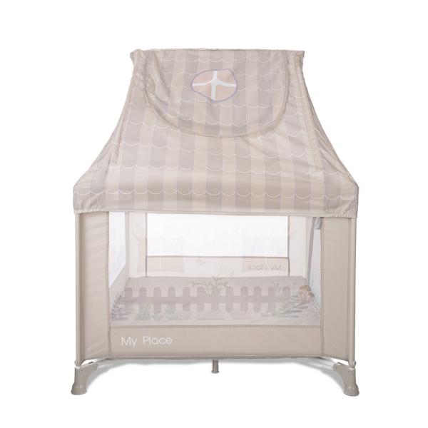 Tarc Joaca Lorelli My Place Casuta, Beige - imagine 2