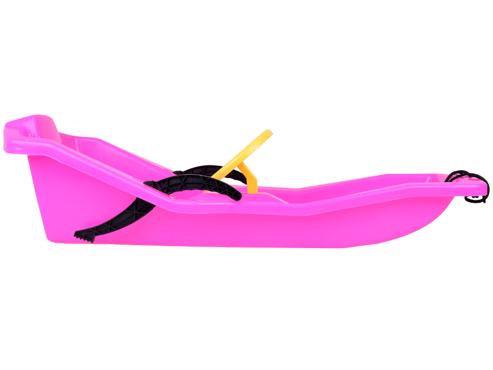 Sanie Pink Copii Jokomisiada cu Frana & Volan