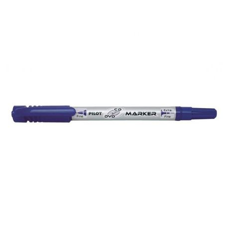 Marker Pilot Twin pentru CD/DVD, 0.7mm