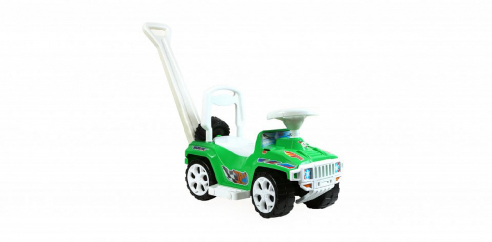 Novokids SUV XXL Verde cu Maner Parinti 85cm