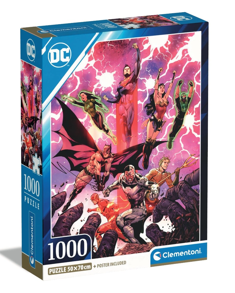 Puzzle DC Comics 1000 piese Clementoni