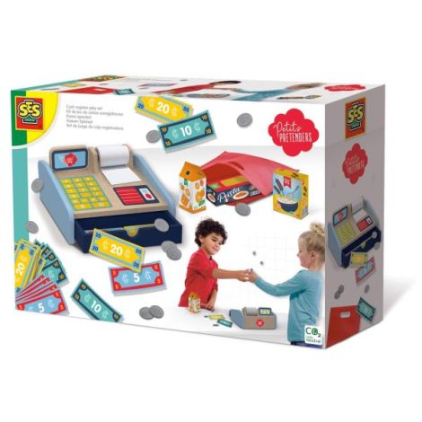 Set Casă de Marcat Lemn - Ses Creative