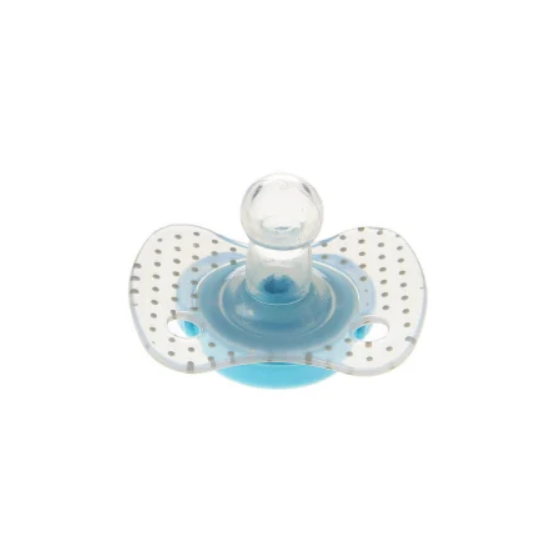 Suzeta Silicon Minut Baby 0-6+ Luni Turcoaz Sigură - imagine 2