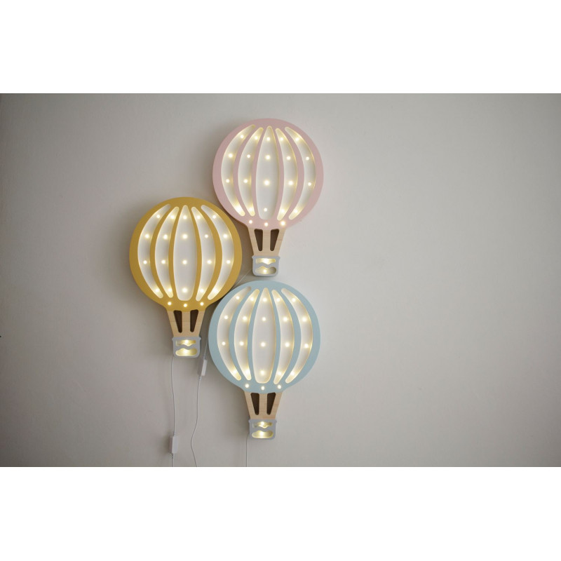 Lampa Little Lights Balon | Design Unic în Lemn de Pin