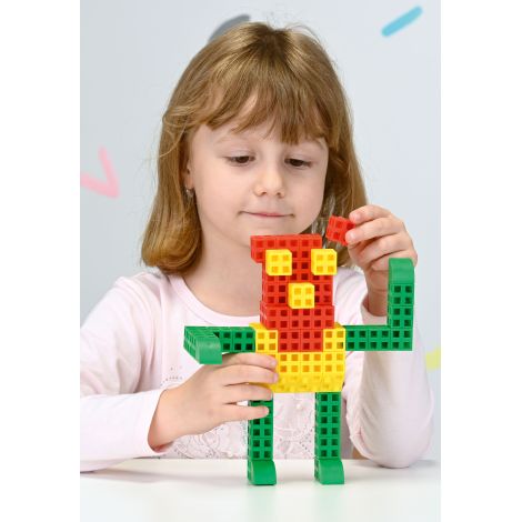 Set Blocuri Multi-Connect Moje Bambino, 250 Piese - imagine 8
