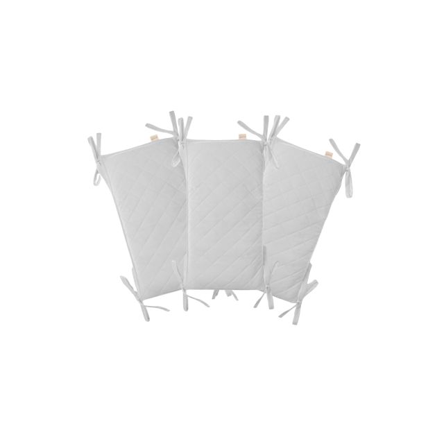 Protectie Patut Nor Pufos Gri 3x60cm - imagine 4
