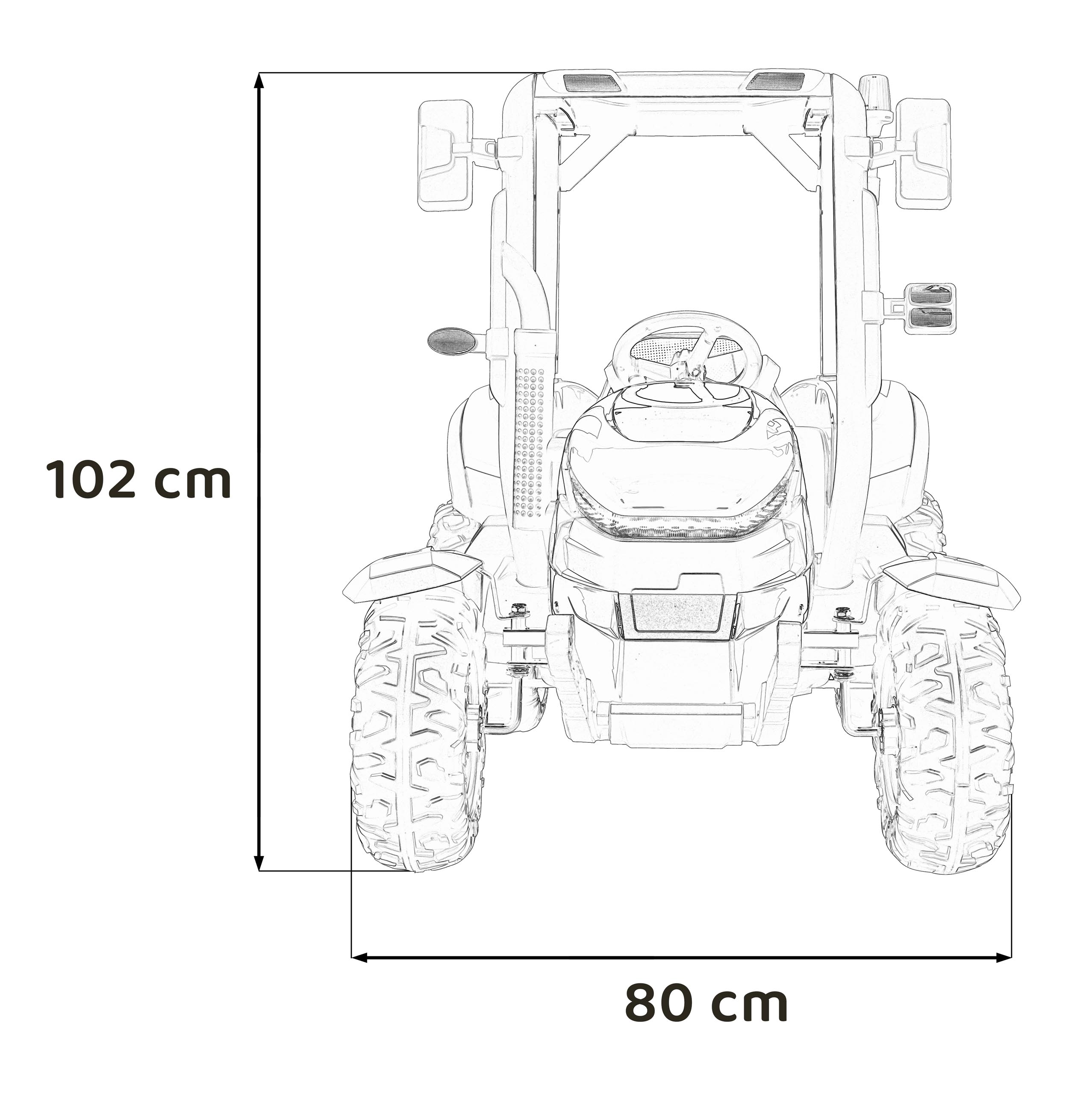 Tractor Electric BLAST Z 24V cu Remorcă - imagine 4