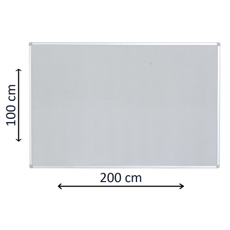 Tabla Plută Moje Bambino 100x200cm Gri Aluminiu - imagine 6