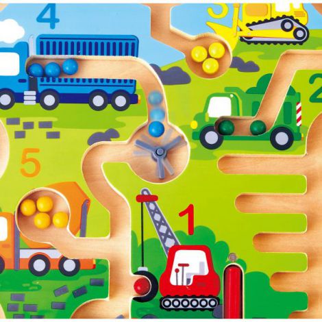 Hape Labirint Magnetic Educativ Constructii - imagine 4