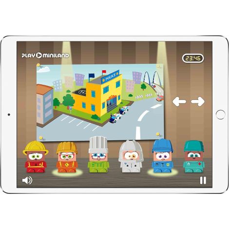 Joc educativ Profesiile Miniland 32340 - imagine 9