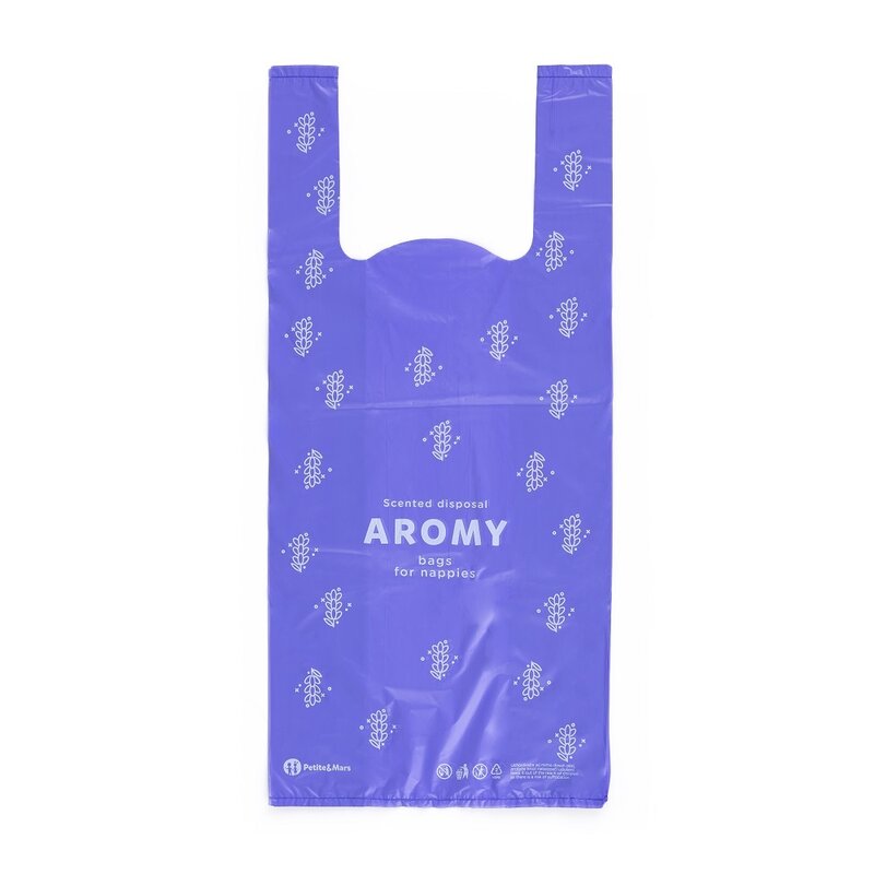Saci parfumați Petite&Mars Aromy, 100 bucăți - imagine 3