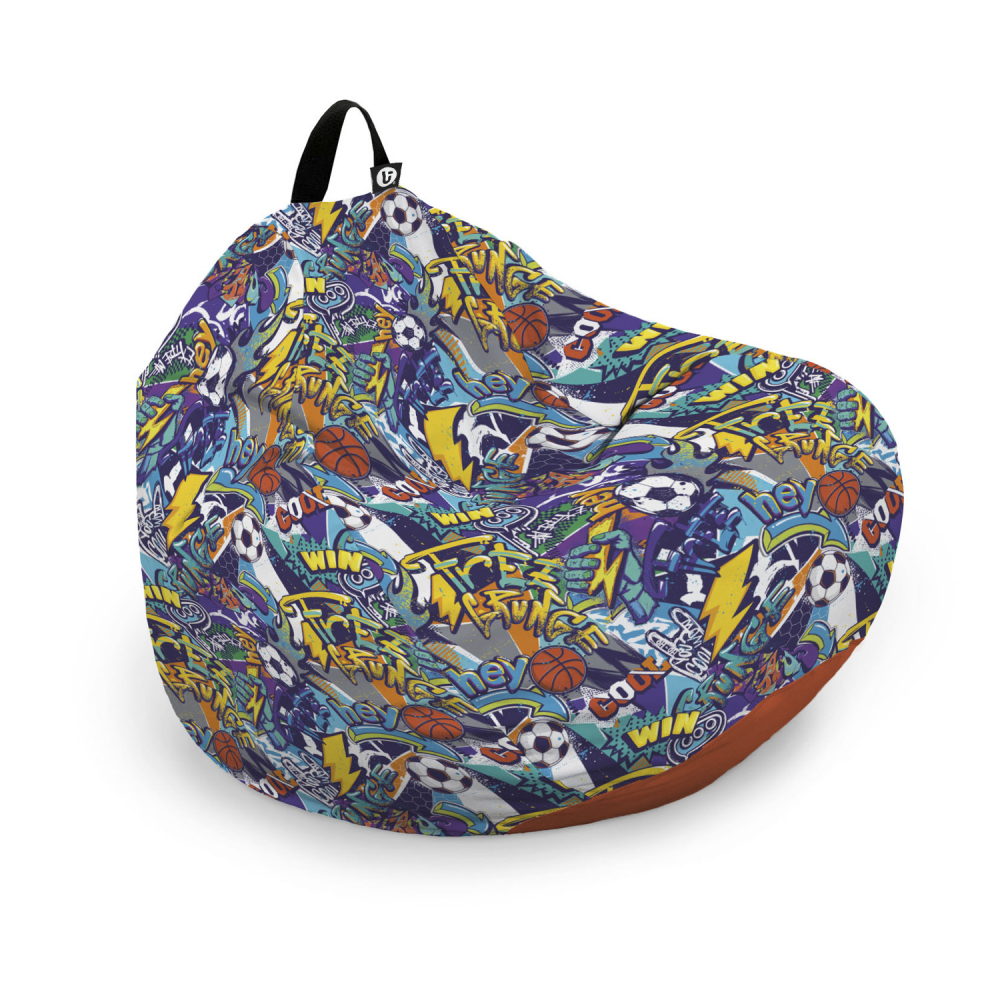 Husa Bean Bag Para XL Graffiti Sport - imagine 6