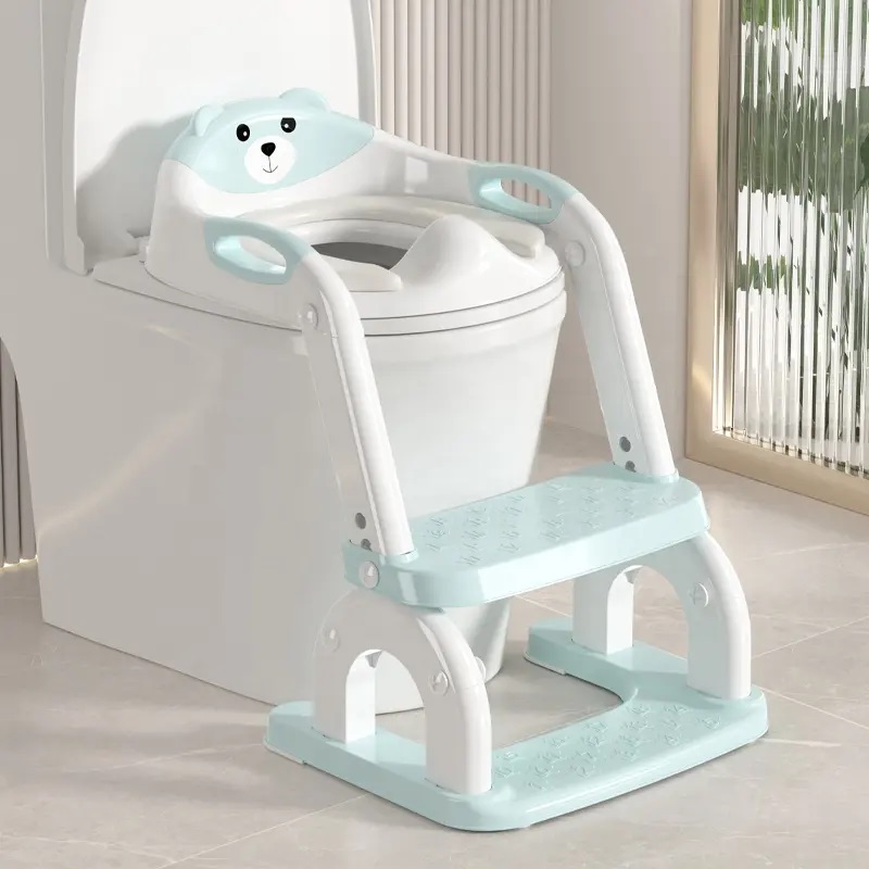 Little Mom Reductor WC 2in1, Scarit și Mâner Ergonomic - imagine 10