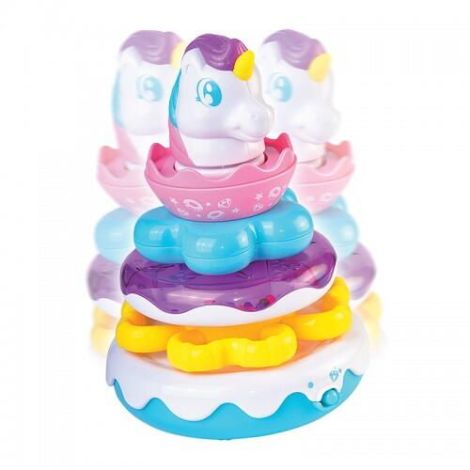 Little Learner Jucărie Interactivă Unicorn Stivuit - imagine 3