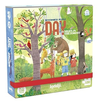 Puzzle Londji Reversibil Noapte și Zi