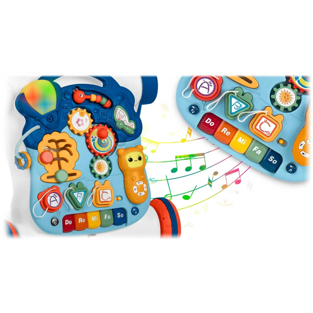 Antepremergator Ricokids 4in1 Albastru Educational - imagine 5