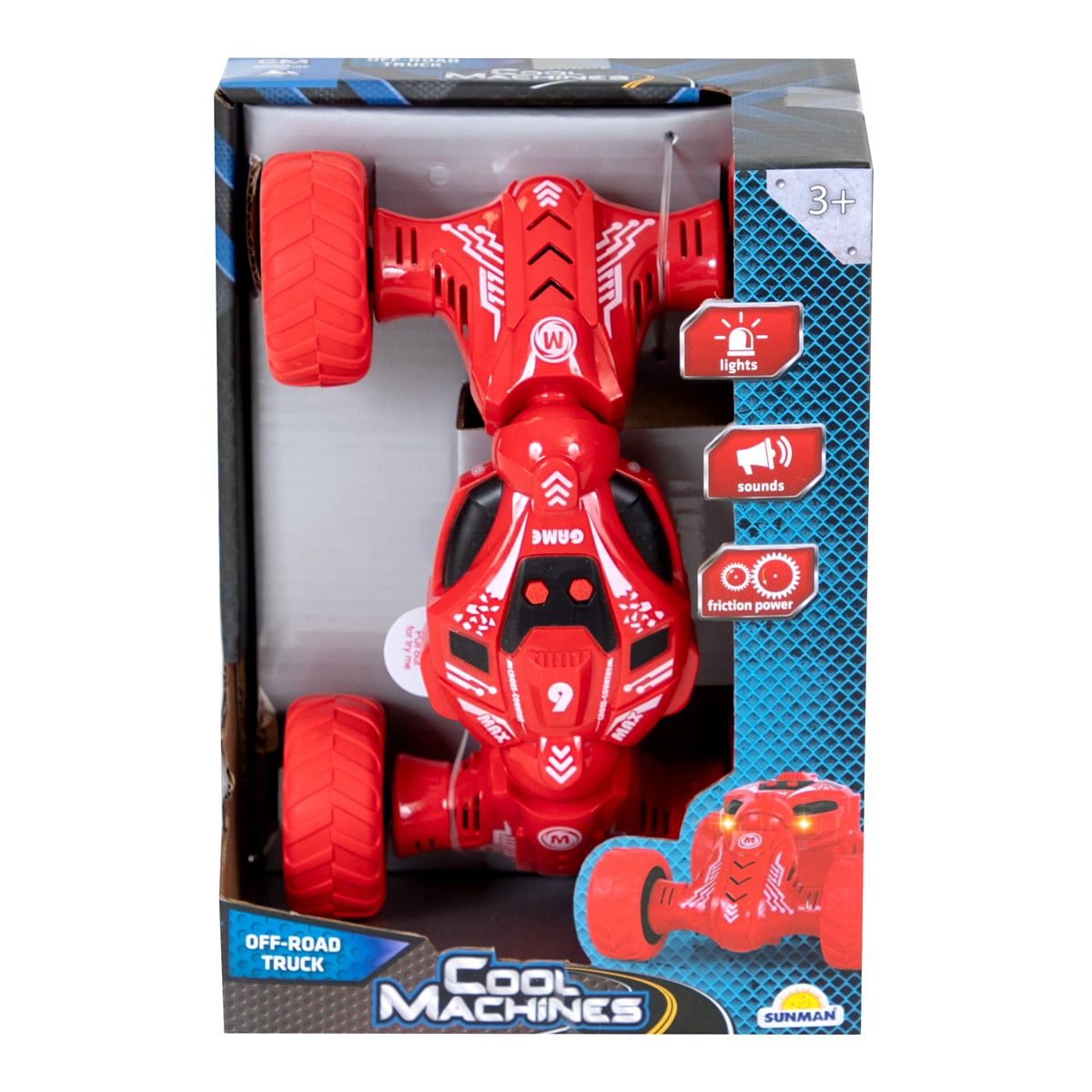 Mașină de Teren Cool Machines cu Sunete și Lumini