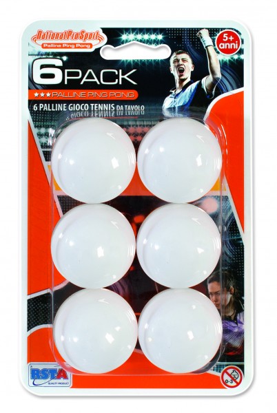 Set 6 Mingi Ping Pong RS Toys | Calitate Superioară