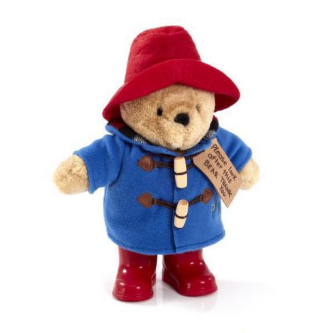 Ursulet Paddington cu Cizme Rainbow Designs 23cm
