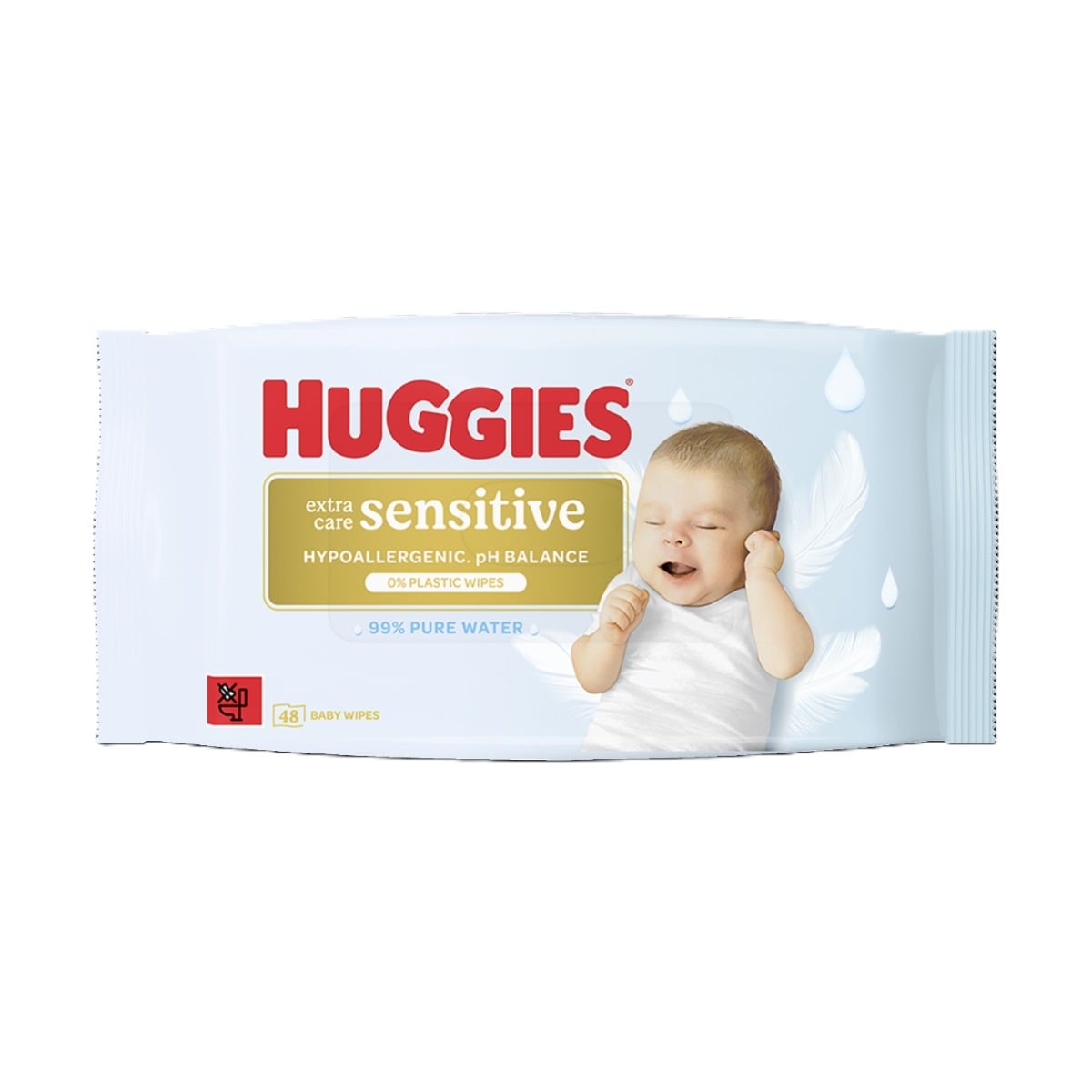 Huggies Pure Extra Sensitive Zero Plastic