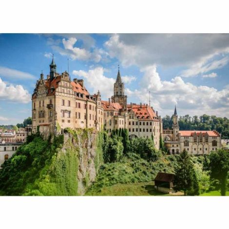 Puzzle Ravensburger Castelul Sigmaringen 1000 piese - imagine 3