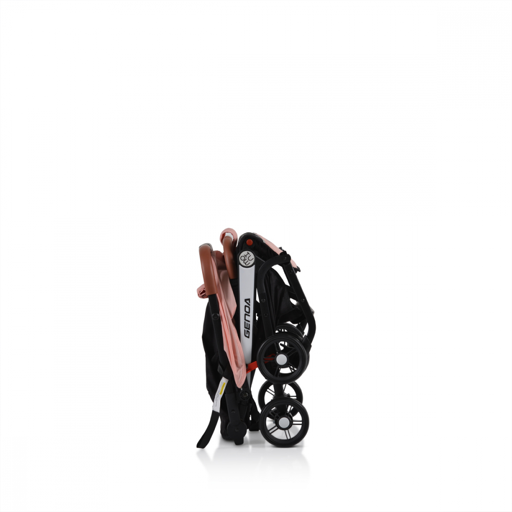 Carucior Sport Moni Genoa Pink, Pliere Compacta - imagine 8