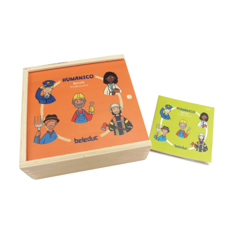 Beleduc Humanico Meserii - Joc Educativ Profesii - imagine 9