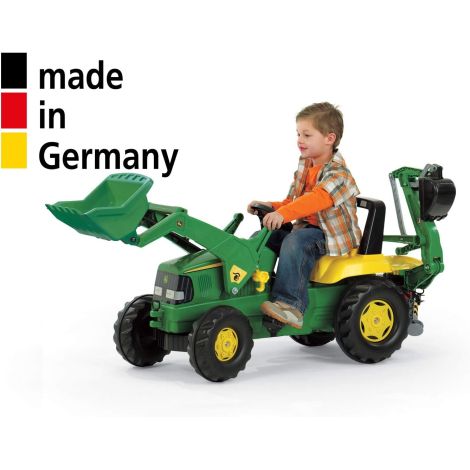 Buldoexcavator John Deere - Joc Realist 3-8 Ani