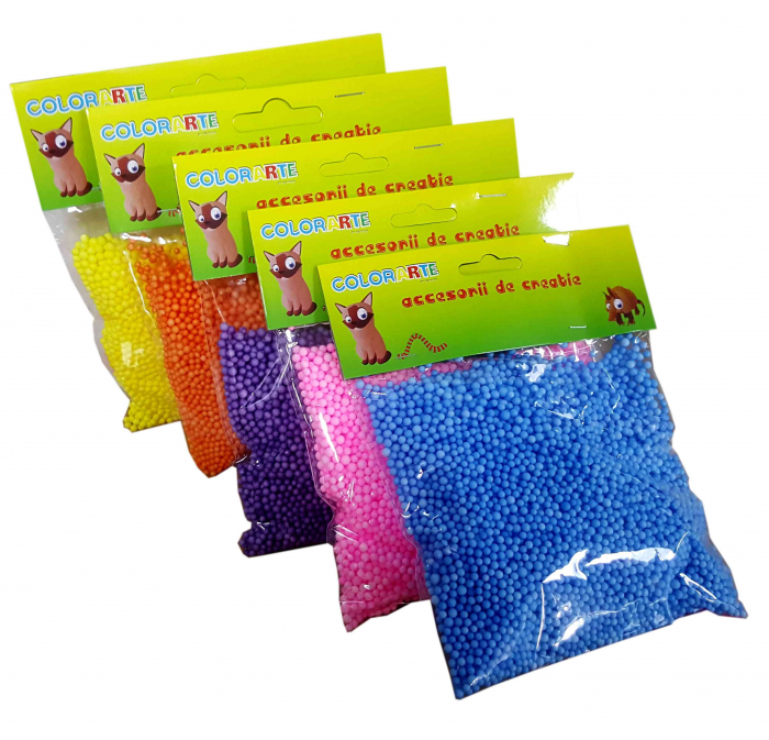 Mini Bile Polistiren Colorart 2mm
