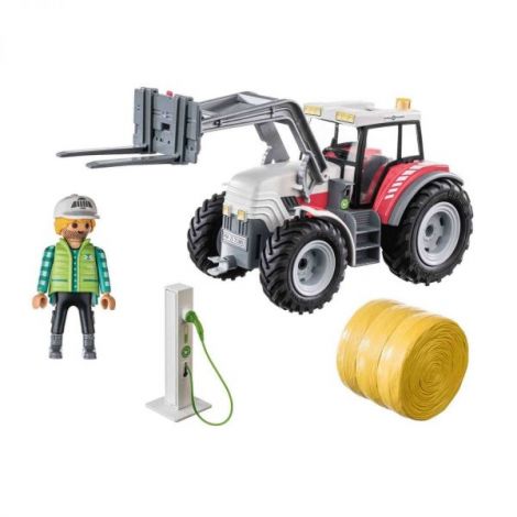 Playmobil Tractor Mare cu Accesorii | Jucărie Creativă - imagine 5