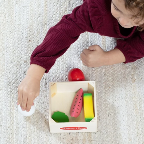 Set Fructe Legume Melissa & Doug - Joc Lemn - imagine 4