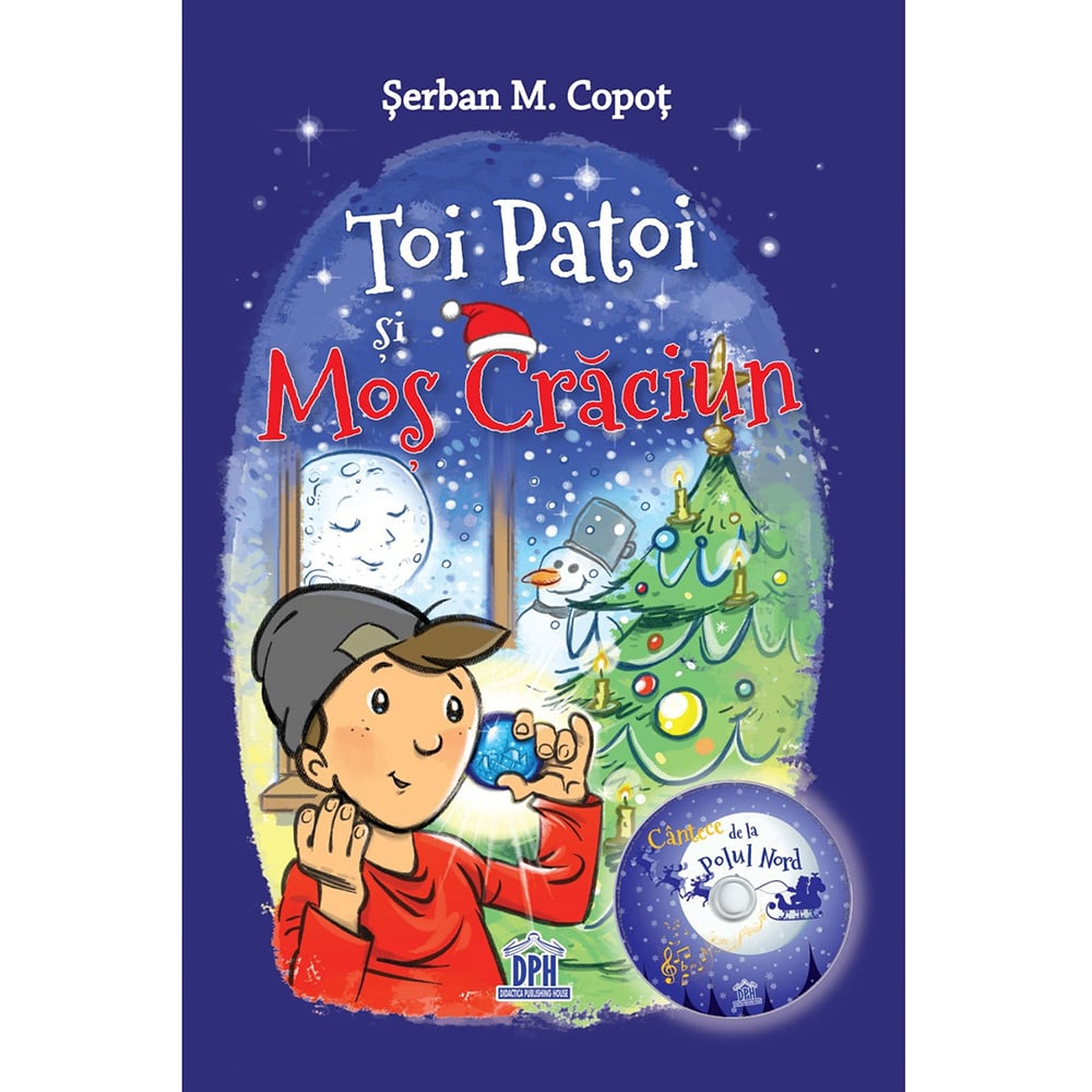 Carte Toi Patoi si Mos Craciun + CD - Serban Copot