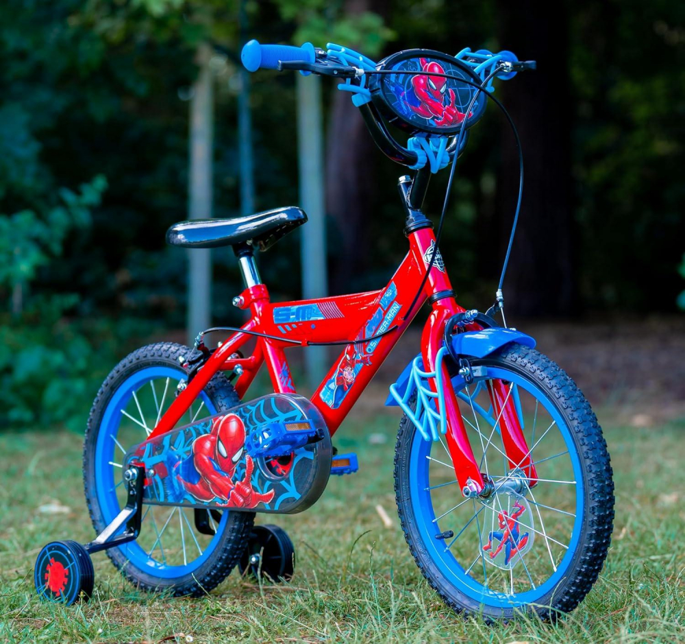 Bicicleta Huffy Spiderman 16" cu roti ajutatoare - imagine 4