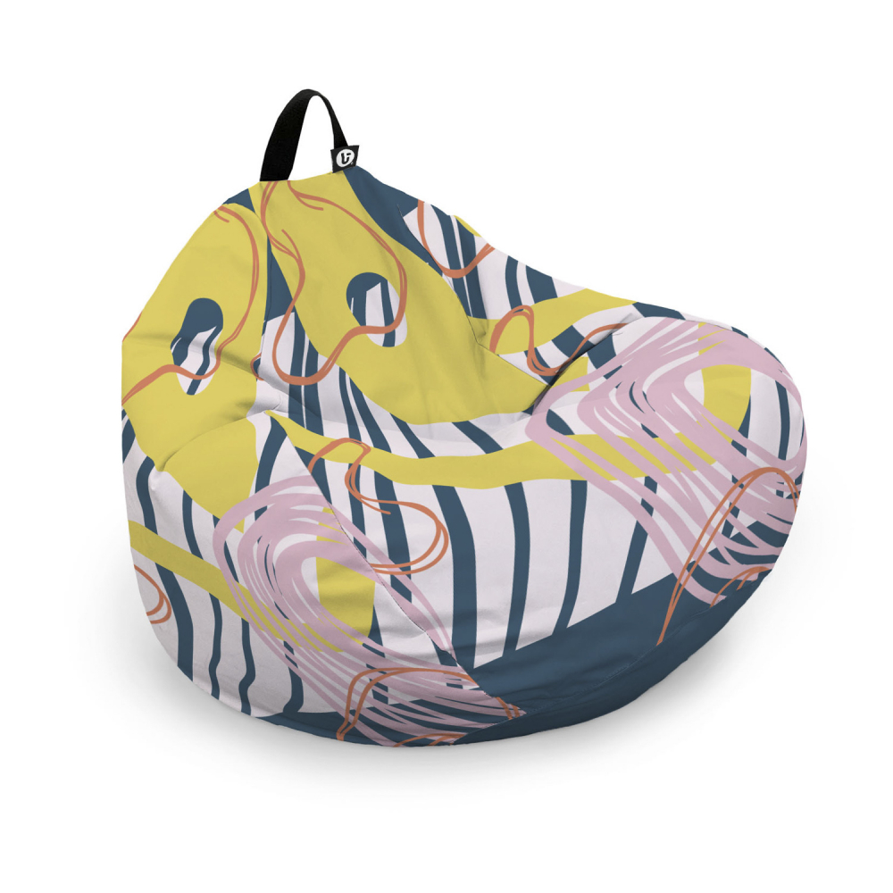 Husa Puf Para XL Abstract Spiral | Updeco - imagine 6