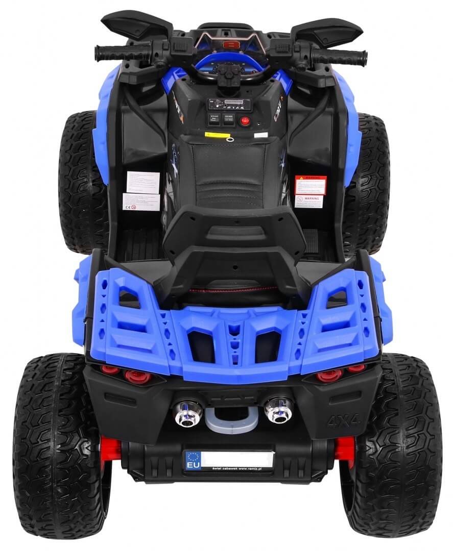 ATV Electric 4x4 12V Copii Albastru | Autokids - imagine 6