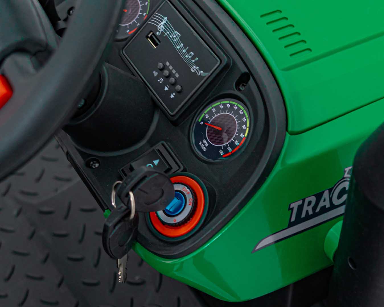 Autokids Farmer Truck 24V Verde - Masinuta Electrica - imagine 7