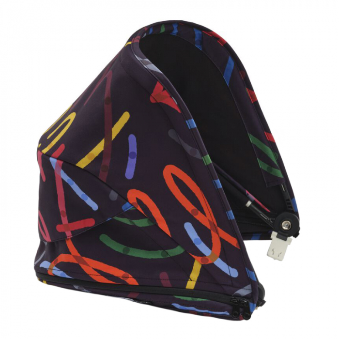 Capotină Bugaboo Bee 6 Art of Discovery Dark Blue