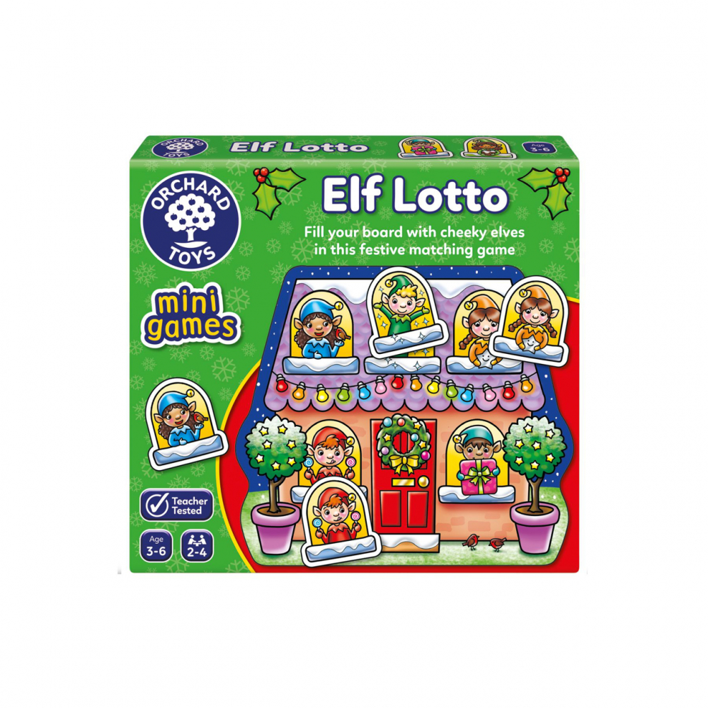 Joc Educativ Loto Elf Orchard Toys - Memorie și Distracție
