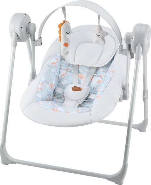 Balansoar Kinderkraft Swingee Gri Electric - imagine 10